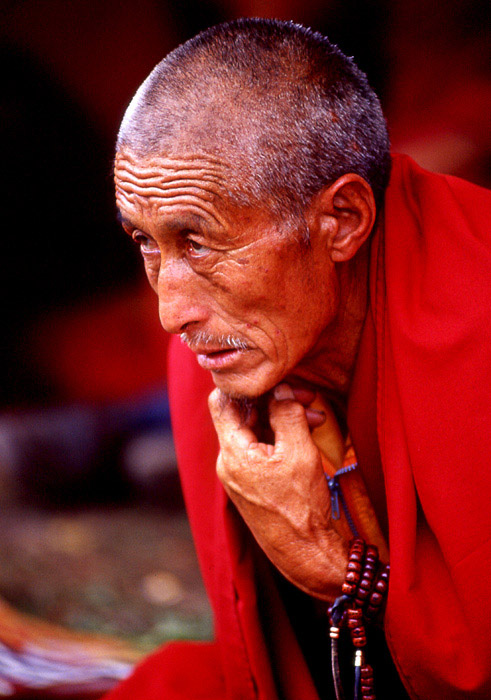巴塘藏人肖像 摄影 久摄之图