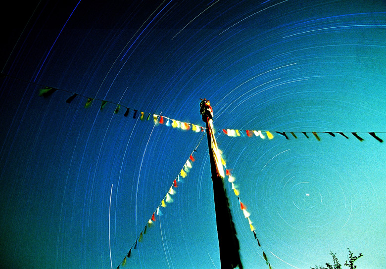 星空·轨迹 摄影 游遍藏区