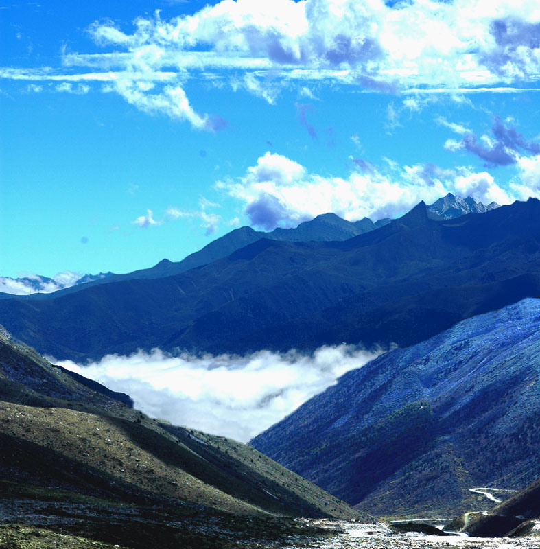 折多山风光 摄影 叮咚泉水