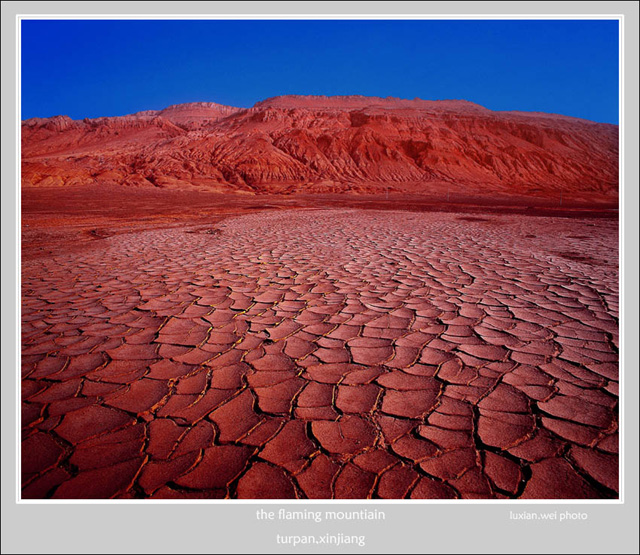 the flaming mountain 摄影 luxianwei