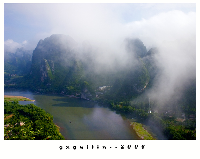 轻舟已过万重山 摄影 gxguilin