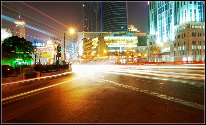 上海夜景 一 摄影 冲天一鹤