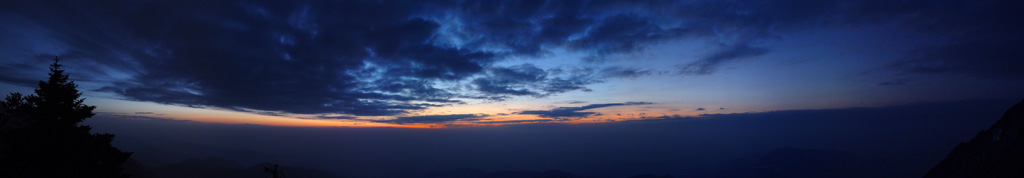 九峰山朝霞 摄影 阿荣