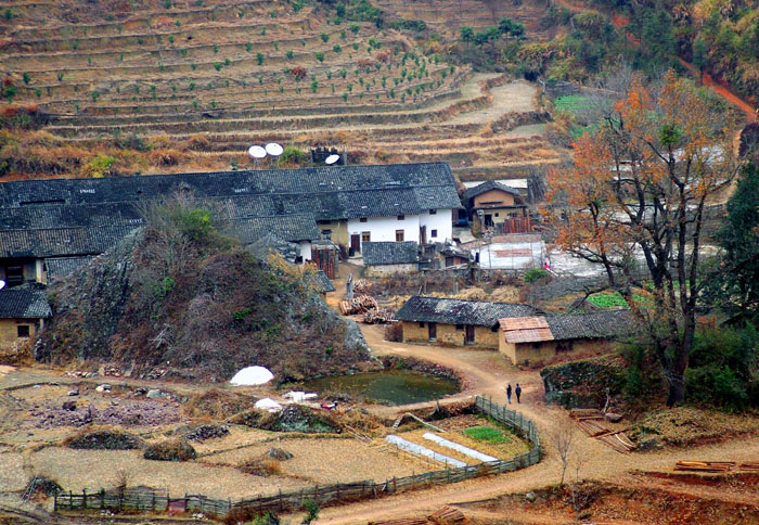 客家小山村 摄影 陈老四