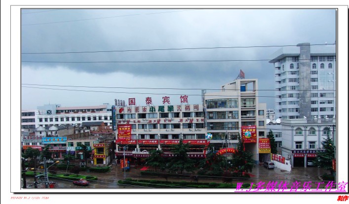 阴雨天的城市 摄影 wanjie