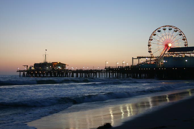 Beach of Los Angeles 摄影 Ecoli