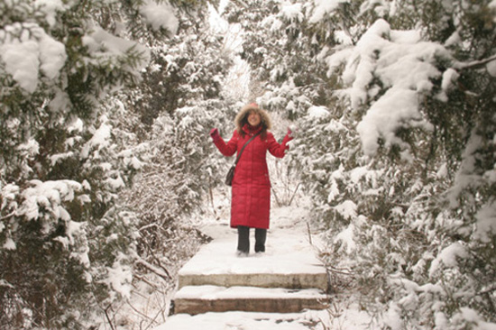 鲍山雪 摄影 鲍山游子