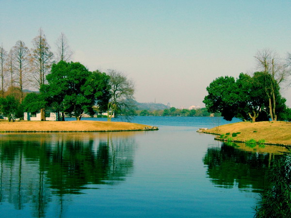 西湖冬景 摄影 quhong