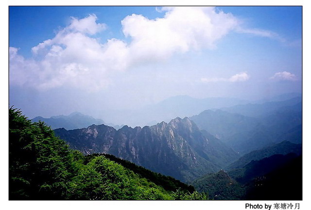 太白山七女秀峰 摄影 寒塘冷月