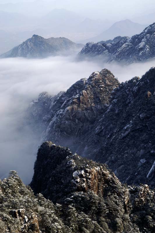 黄山雪云 摄影 太白遗风