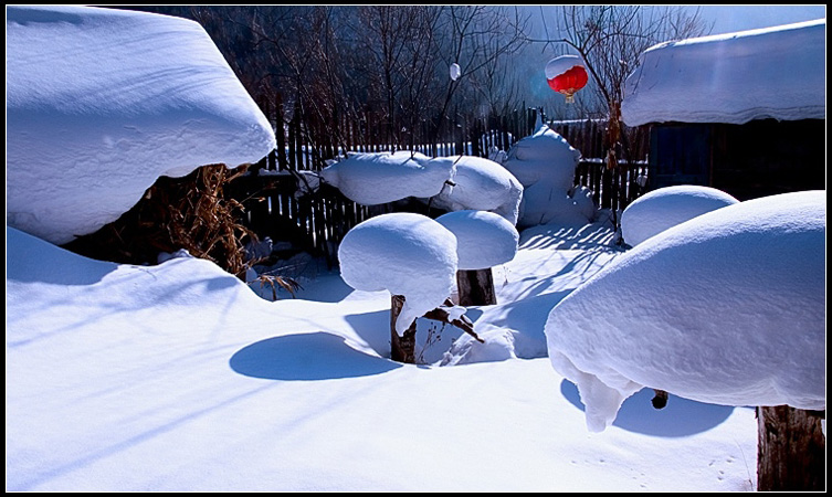 双峰雪韵 摄影 zhaojiayin