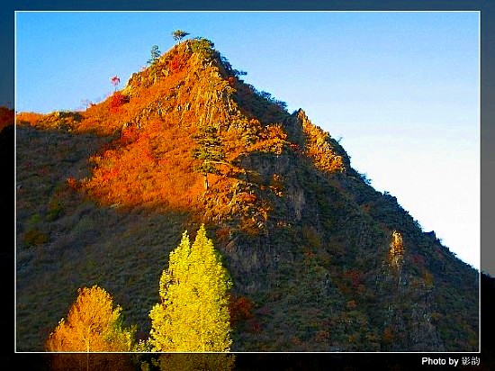 山映夕阳 摄影 影韵