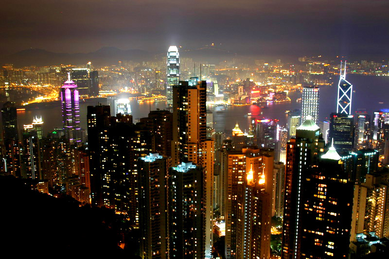 香港夜景 摄影 樂樂