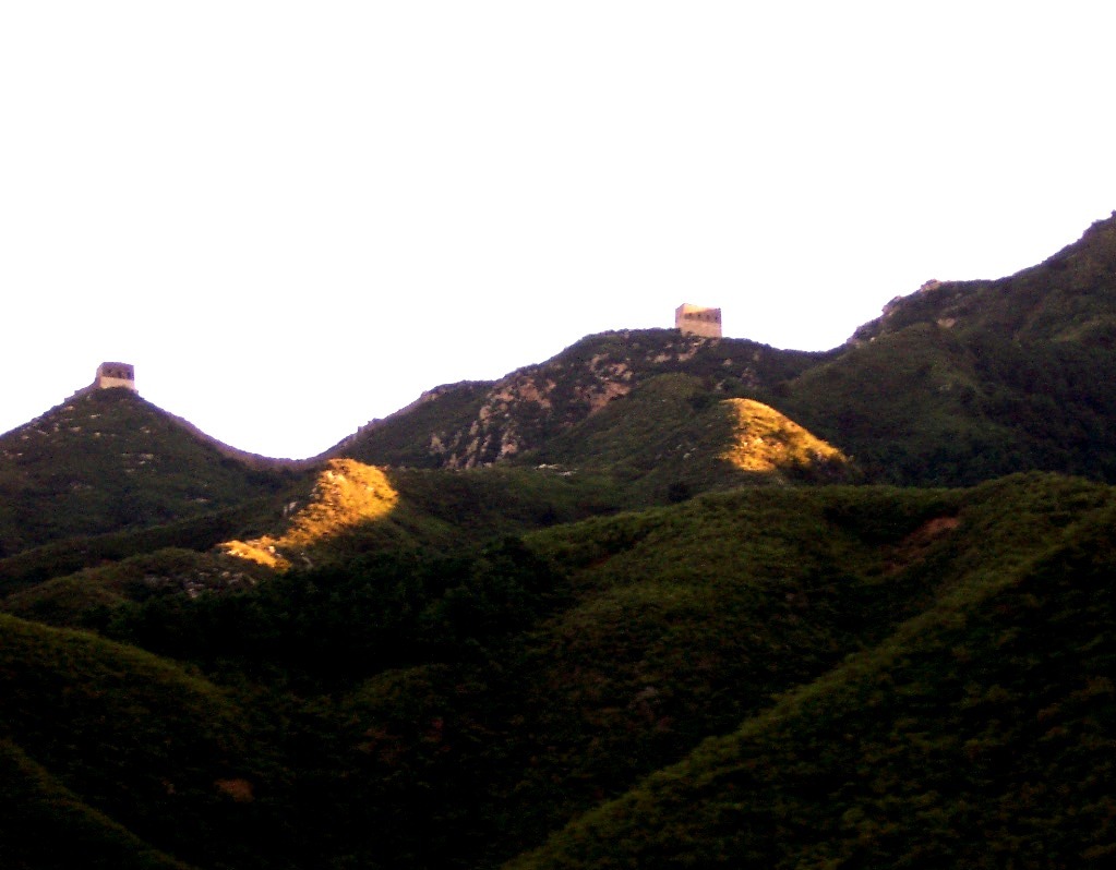 长城夕照 摄影 蒙山樵