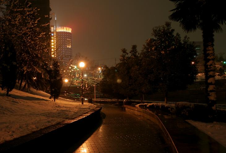 雪夜 摄影 烈火