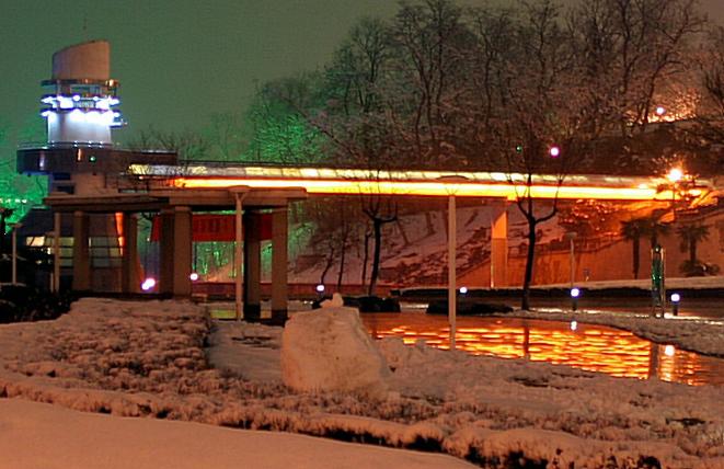 雪夜 摄影 烈火