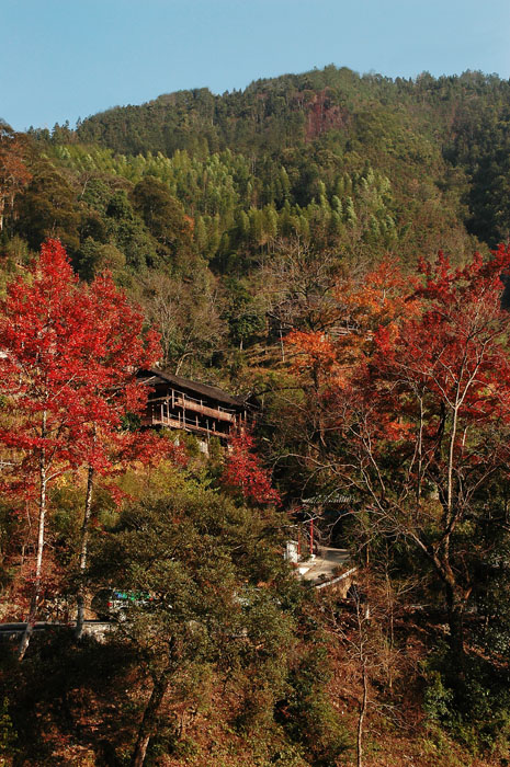 遥远的小山村 摄影 资江孤雁