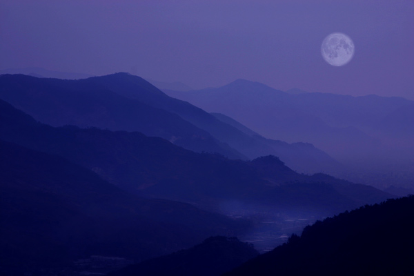 又是一轮明月夜 摄影 佐岸