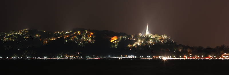 西湖夜景 摄影 jieyisun