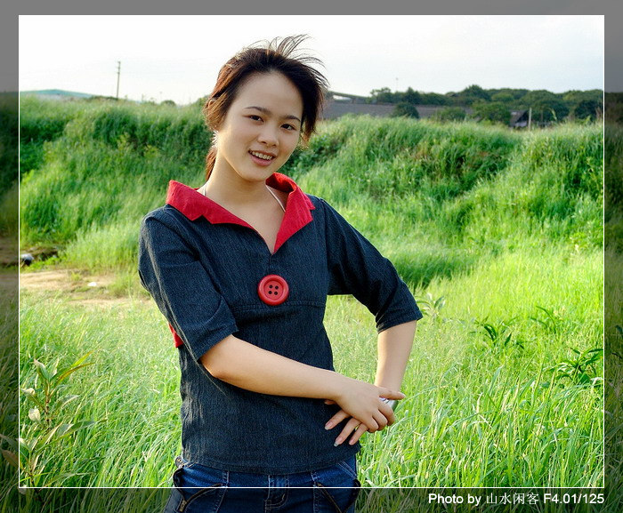 青春女孩 摄影 山水闲客