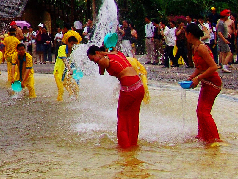 水的祝福 摄影 晓岚