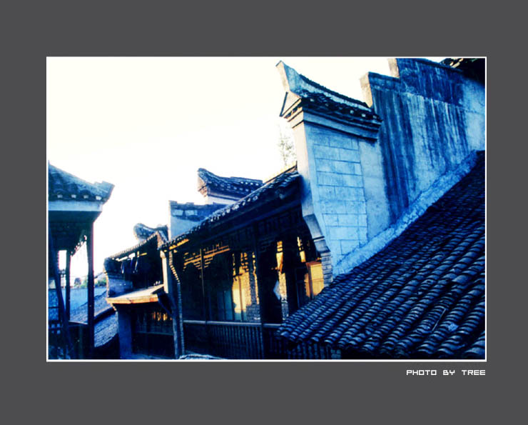 一抹斜阳－凤凰古镇 摄影 treexzl