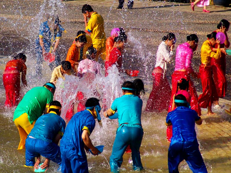 水的祝福 摄影 晓岚