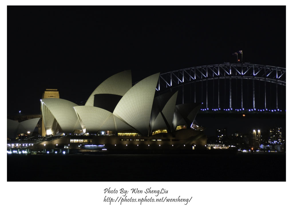 sydney night 摄影 wsl