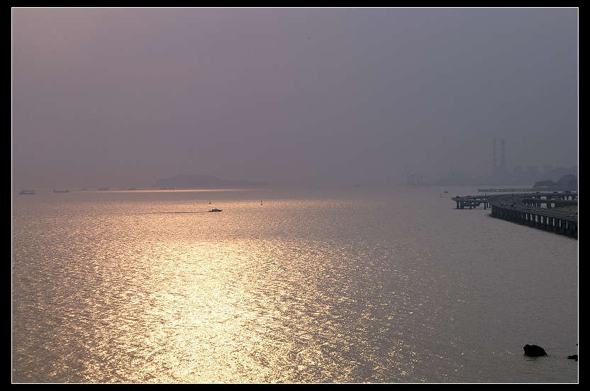 夕阳下的海边 摄影 windyun