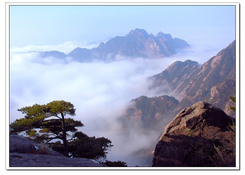 黄山风光 摄影 问悠然