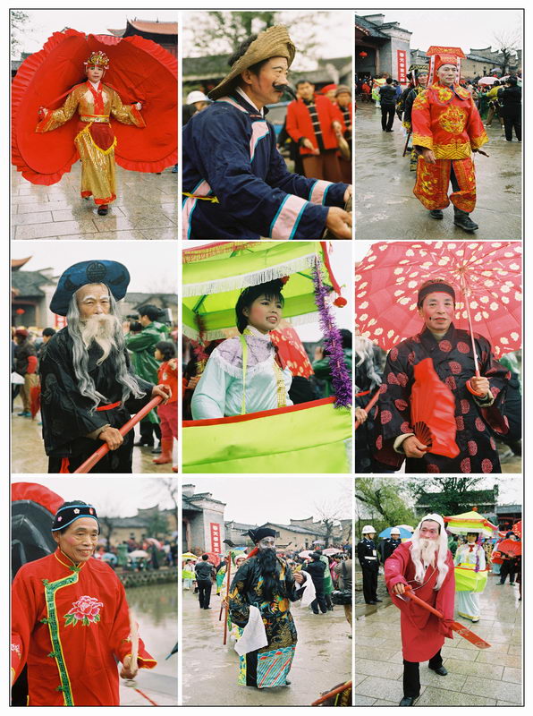 民俗表演人物特写 摄影 神岗山人