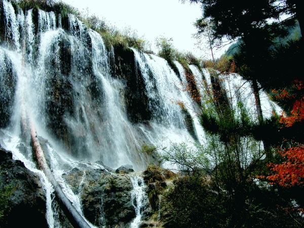 九寨飞瀑 摄影 高山峻岭