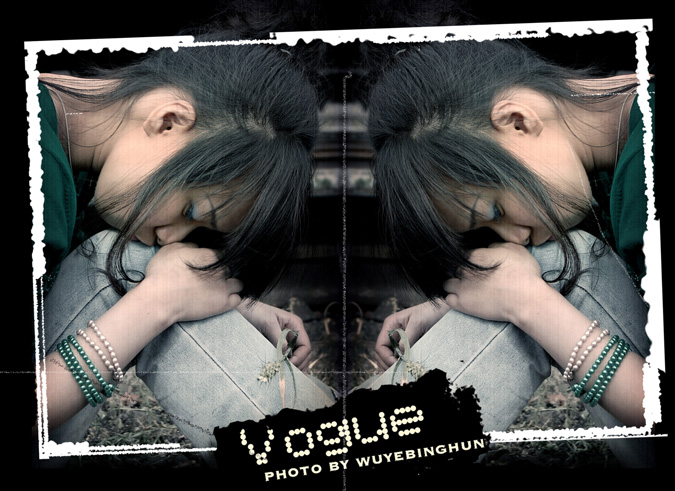 vogue 摄影 午夜冰魂