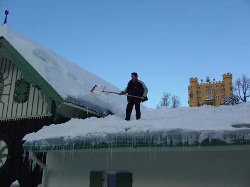 德国--新天鹅城堡--雪景3 摄影 玉洁冰清