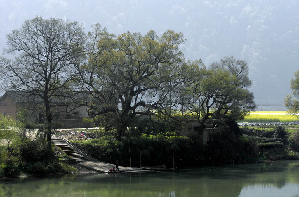 村口的埠头 摄影 海天宁静