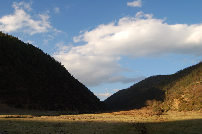 香格里拉．沿途风景(10)—《暮色里的希望》 摄影 茵冰西子