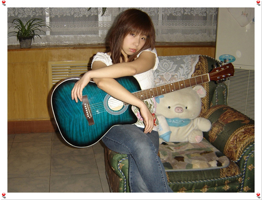 me and my guitar 摄影 万年雪