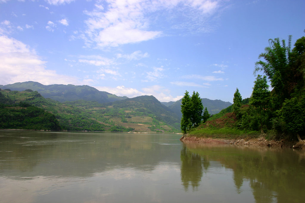 大渡河风光 摄影 wenyuan