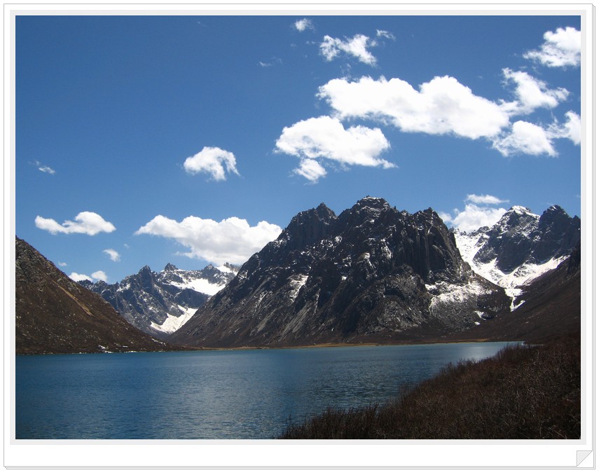 雪域仙湖圣山 摄影 方斗怪