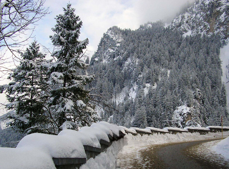 德国16--新天鹅城堡--雪景14 摄影 玉洁冰清