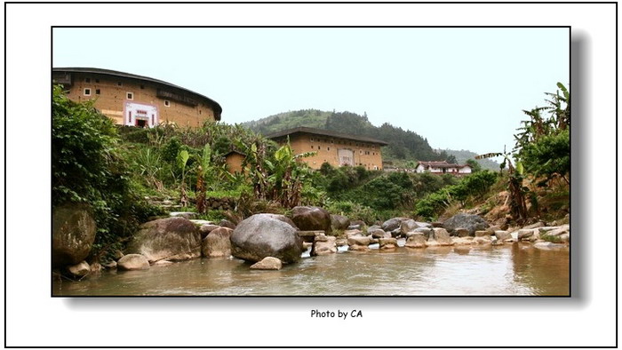 福建龙岩初溪土楼 摄影 ca0488