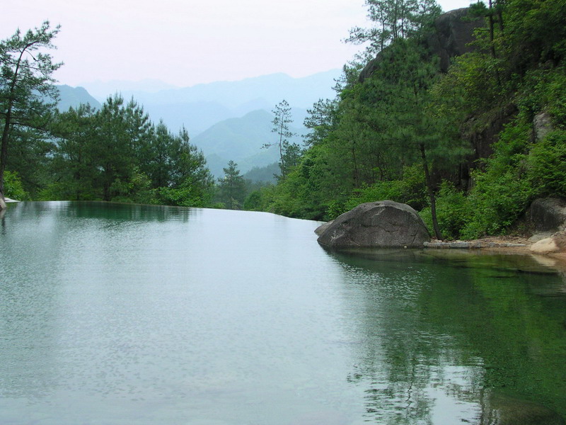 黄山—碧绿 摄影 王冬瓜