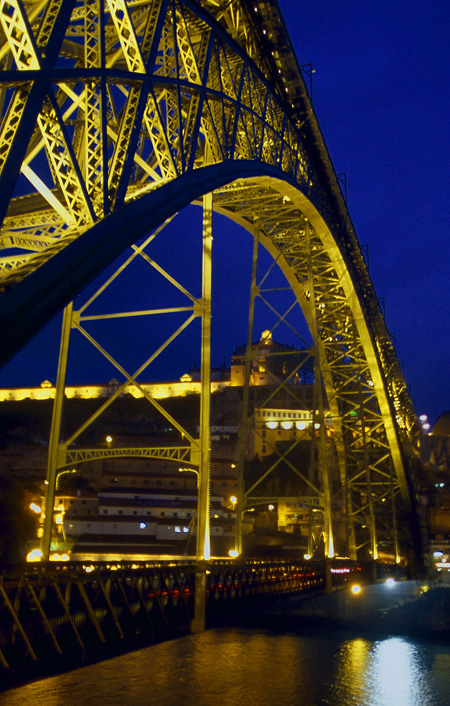 路易斯大桥（Pont de Louis）夜景 摄影 onweer