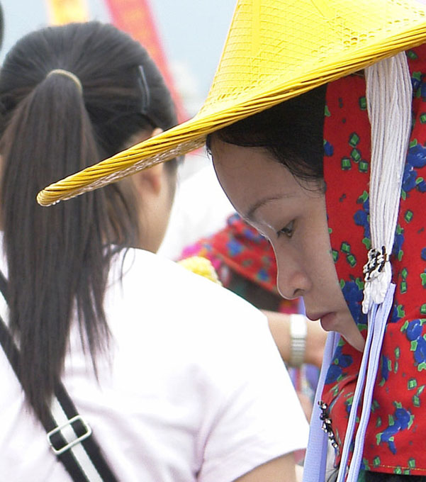 花年惠女 摄影 冰流