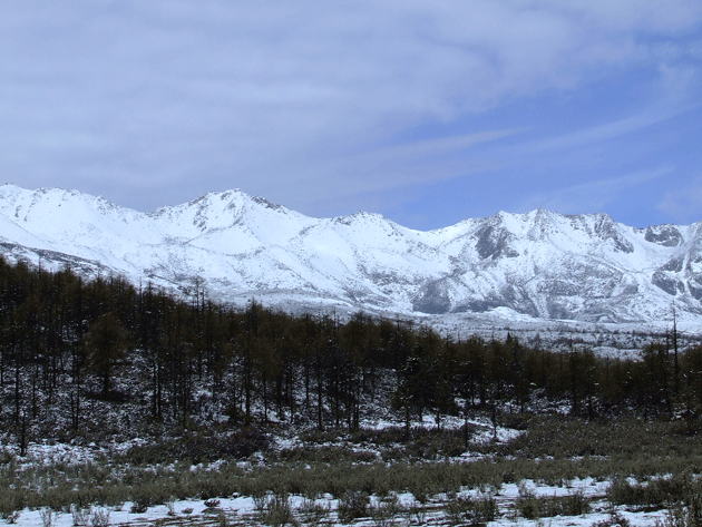 木格措雪山 摄影 山鹤