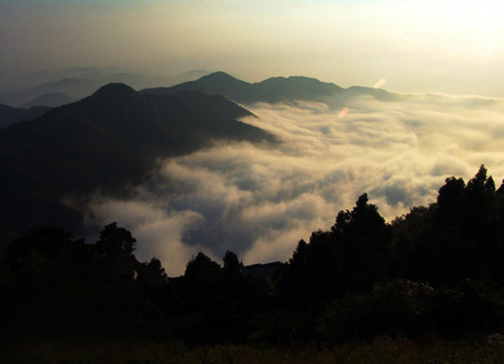 衡山云海 摄影 地下嬰兒