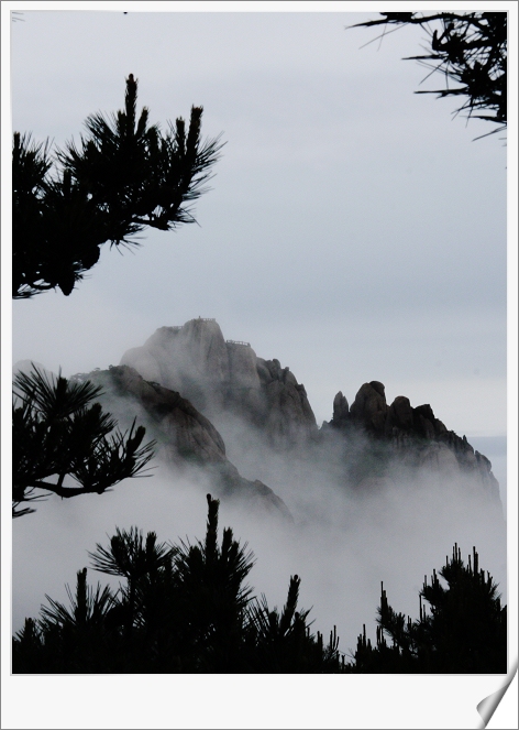 《烟雨黄山》-3 摄影 龙兰草