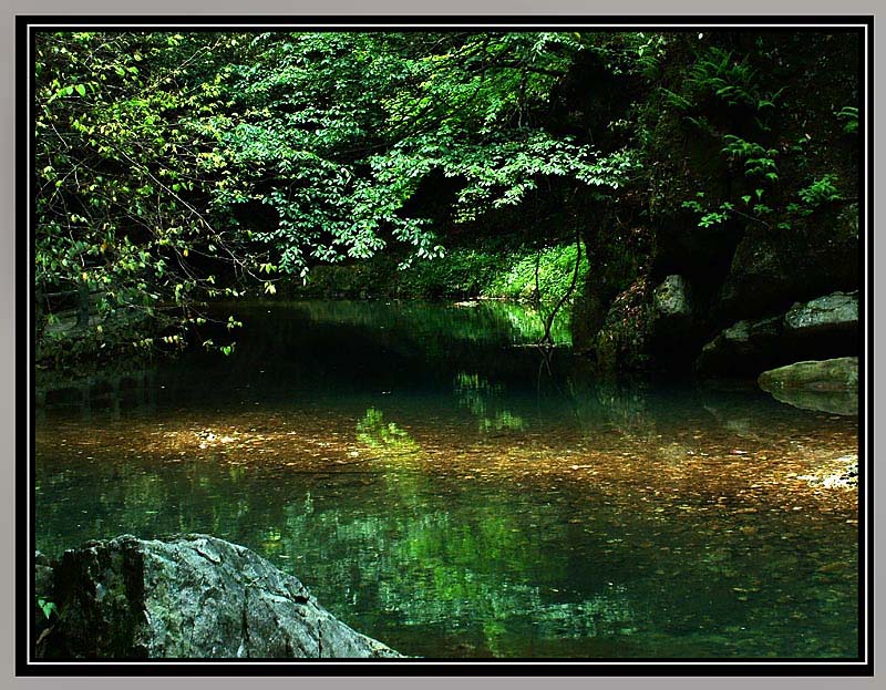 山涧小景 摄影 黔风