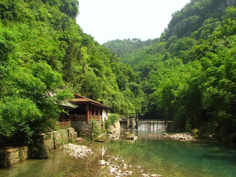 金刀峡之天山水 摄影 天道御