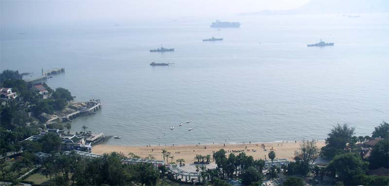 海湾 摄影 烟消雨碎